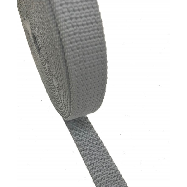 Belt for Manual Shutter Mechanism  Color Gray Cotton Width 22 mm Length 7,20 m